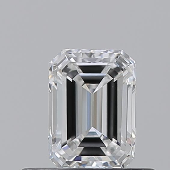 Diamante Naturale Taglio Smeraldo 0.5ct VG/VG F VS1 - GIA - 5.22x3.77x2.61mm
