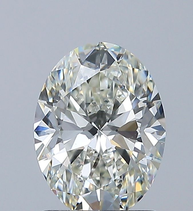 Diamante Naturale Taglio Ovale 1.32ct EX/EX J VS2 - GIA - 8.31x6.19x3.91mm