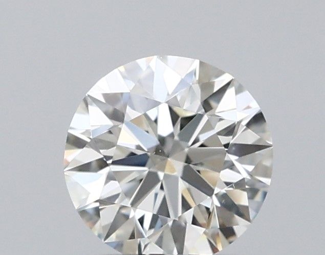 Diamante Naturale Taglio Brillante 0.5ct EX/VG/EX J VS2 - GIA - 5.03x5.07x3.18mm
