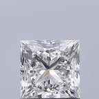 Diamante Naturale Taglio Princess 0.9ct VG/EX G VVS1 - GIA - 5.18x5.08x3.81mm