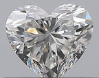 Diamante Naturale Taglio Cuore 0.31ct VG/EX F VVS1 - GIA - 4.14x4.67x2.73mm