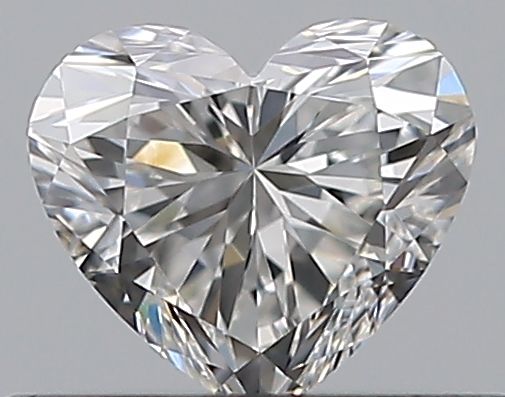 Diamante Naturale Taglio Cuore 0.31ct VG/EX F VVS1 - GIA - 4.14x4.67x2.73mm
