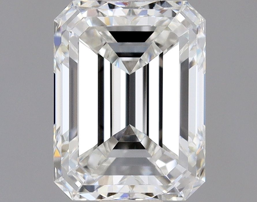 Diamante Naturale Taglio Smeraldo 0.8ct VG/EX F VVS1 - GIA - 5.98x4.53x3.07mm