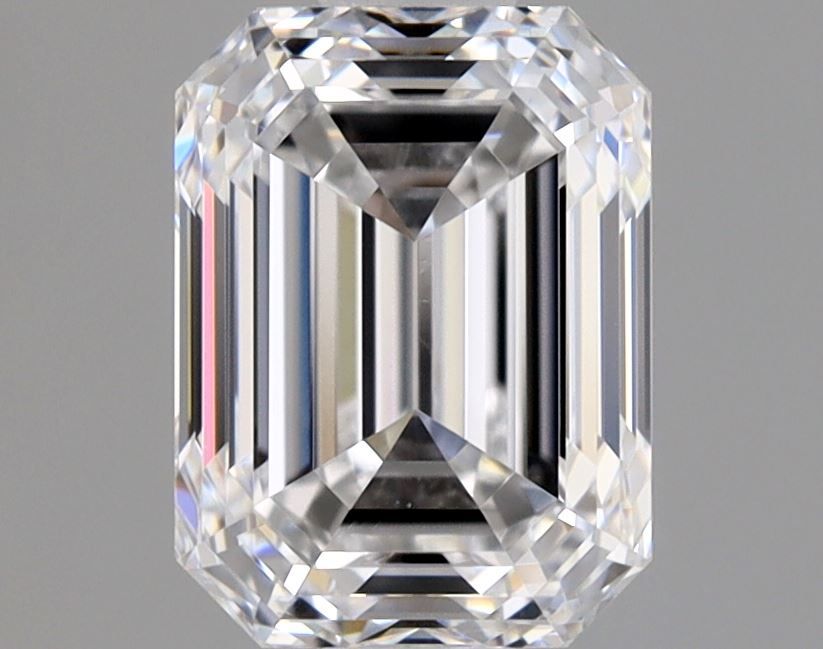 Diamante Naturale Taglio Smeraldo 1.01ct EX/VG D VS1 - GIA - 6.32x4.72x3.34mm
