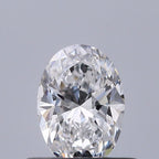 Diamante Naturale Taglio Ovale 0.41ct VG/EX D VVS2 - GIA - 5.86x4.18x2.66mm