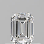 Diamante Naturale Taglio Smeraldo 0.51ct VG/VG G VVS2 - GIA - 5.16x3.73x2.59mm
