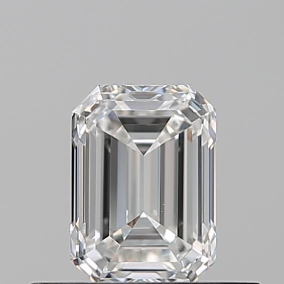 Diamante Naturale Taglio Smeraldo 0.51ct VG/VG G VVS2 - GIA - 5.16x3.73x2.59mm