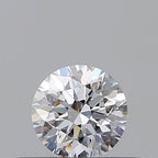 Diamante Taglio Brillante 0.3ct VG/VG/VG D VVS1 - GIA - 4.25x4.21x2.71mm